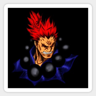 akuma the street fighter Magnet